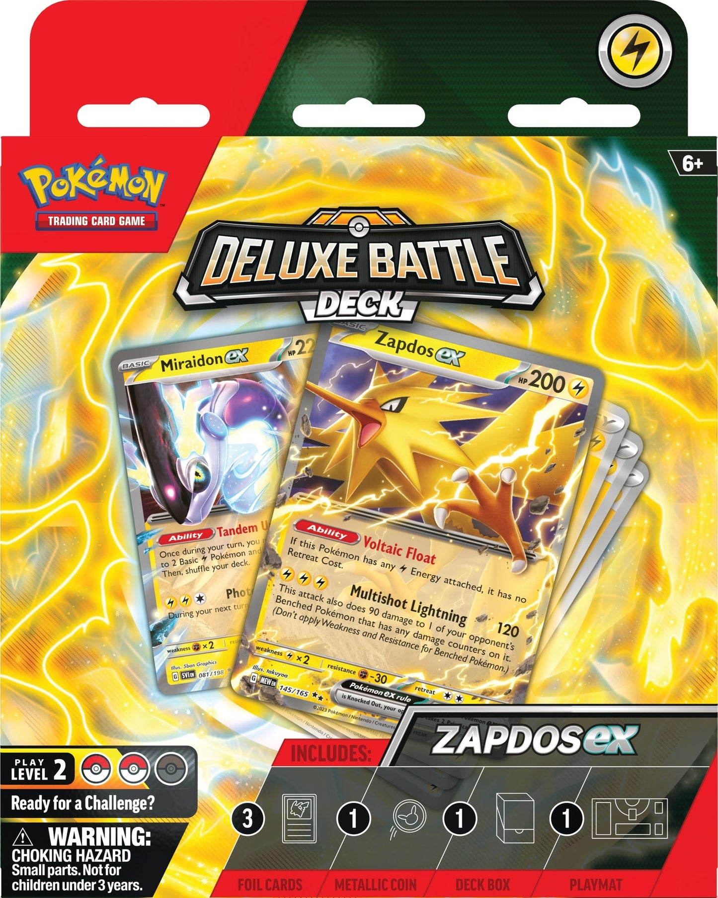 Image for Deluxe Battle Deck [Zapdos ex] - Pokemon