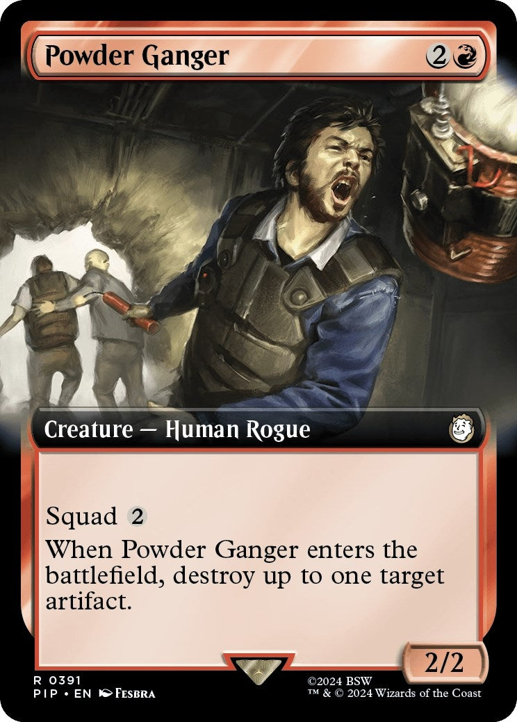 Image for Powder Ganger (Extended Art) (391) - Magic: The Gathering