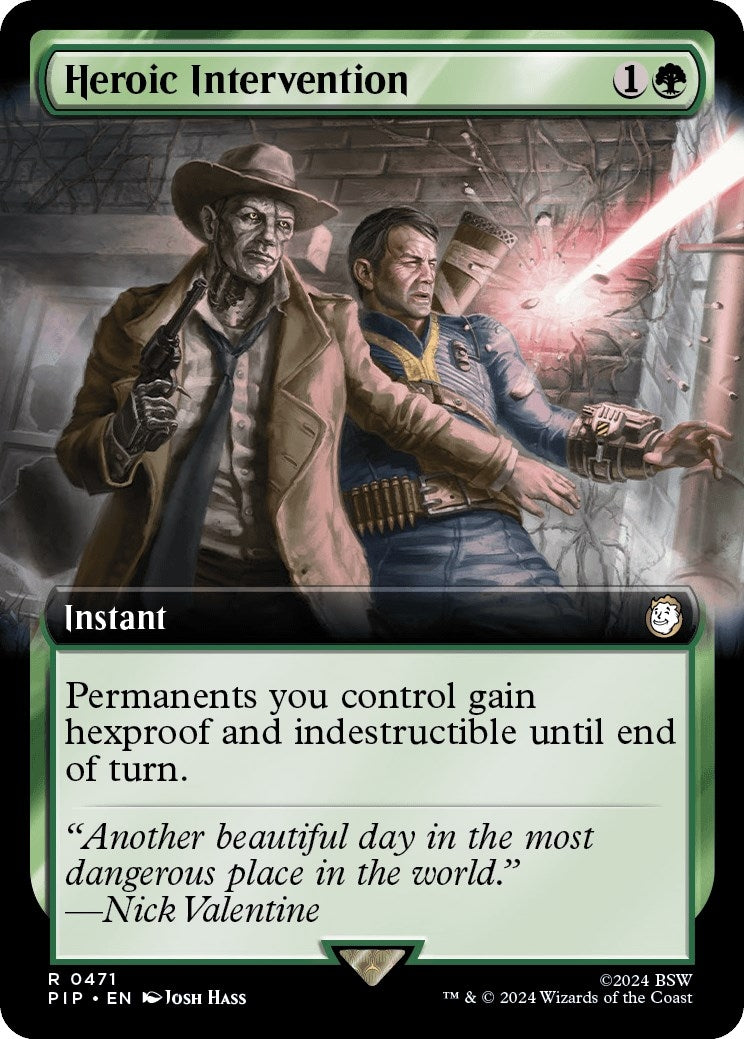 Image for Heroic Intervention (Extended Art) (471) - Magic: The Gathering