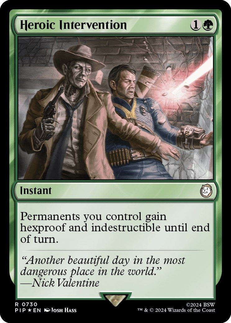 Image for Heroic Intervention (Surge Foil) (730) - Magic: The Gathering