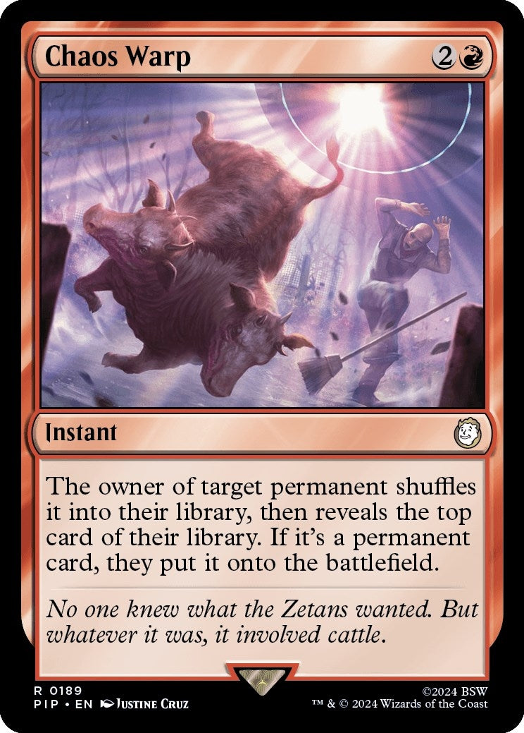 Image for Chaos Warp (189) - Magic: The Gathering