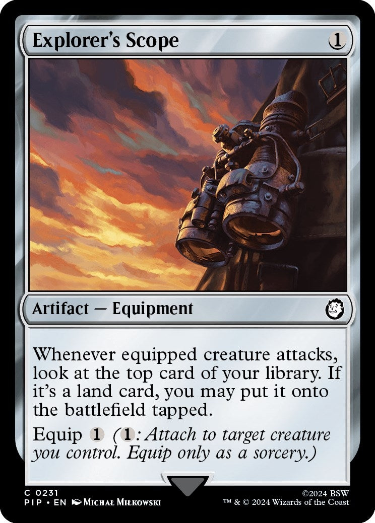 Image for Explorer's Scope (231) - Magic: The Gathering