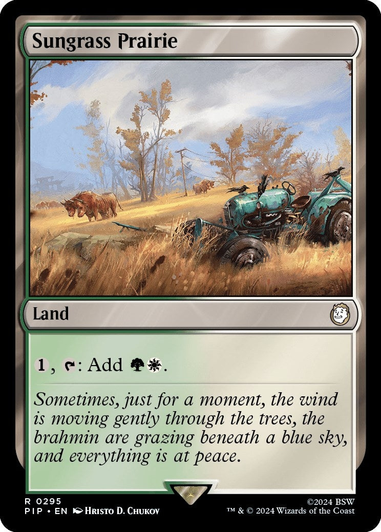 Image for Sungrass Prairie (295) - Magic: The Gathering