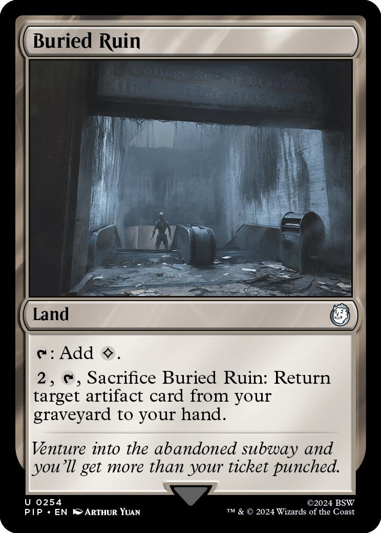 Image for Buried Ruin (254) - Magic: The Gathering