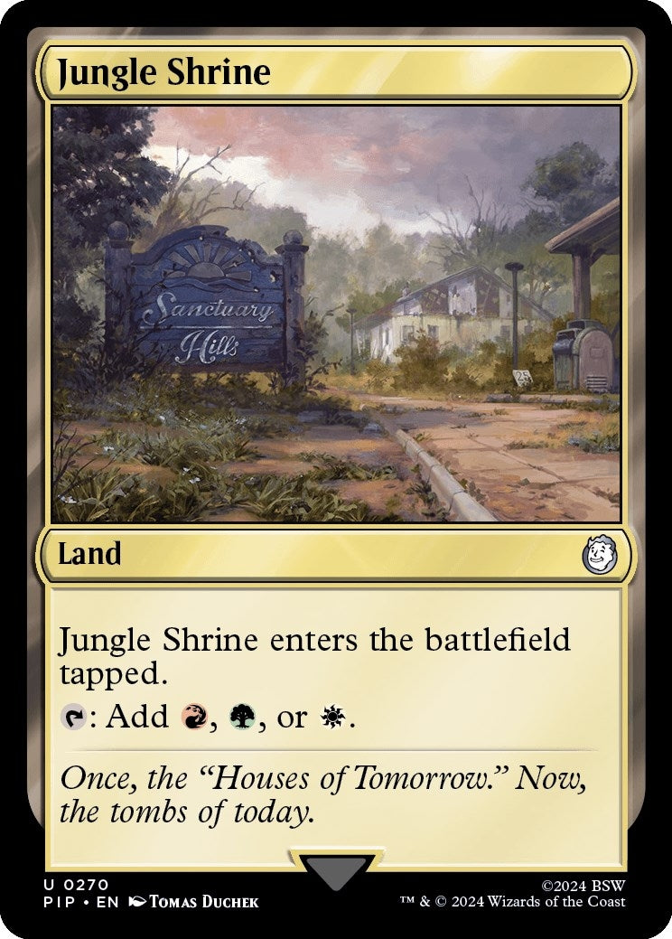 Image for Jungle Shrine (270) - Magic: The Gathering