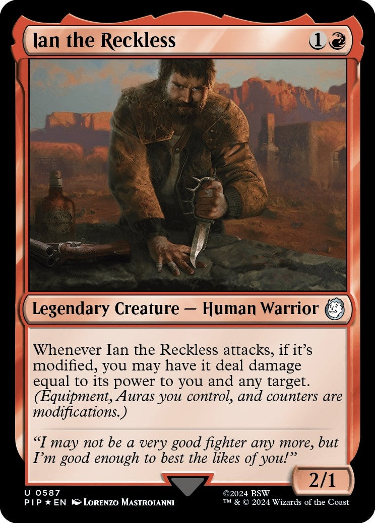 Image for Ian the Reckless (Surge Foil) (587) - Magic: The Gathering