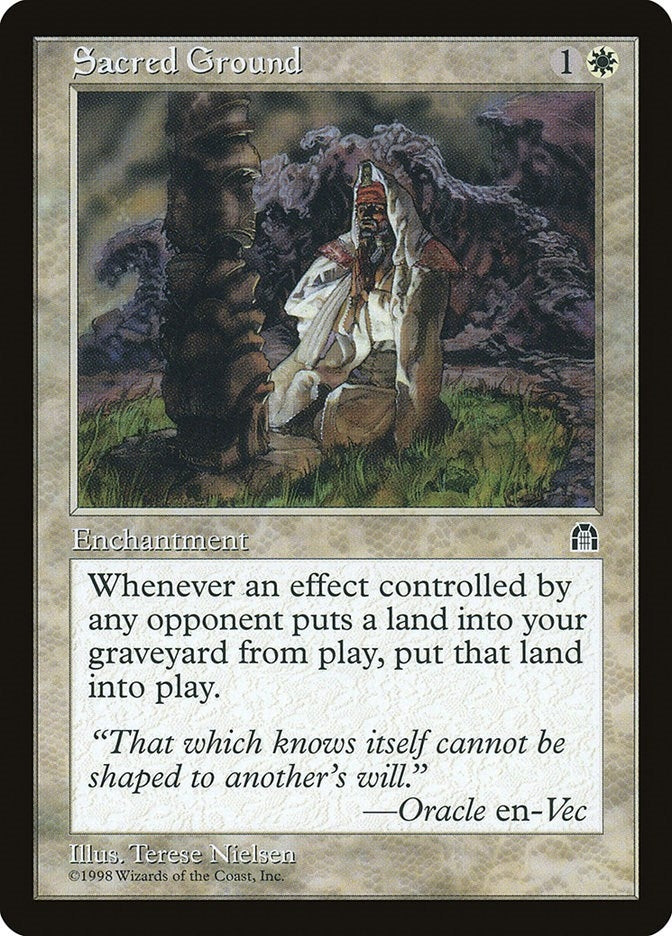 Image for Sacred Ground - Magic: The Gathering