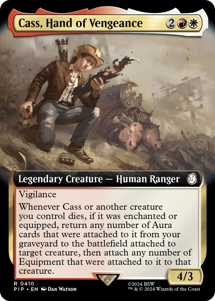Image for Cass, Hand of Vengeance (Extended Art) (410) - Magic: The Gathering