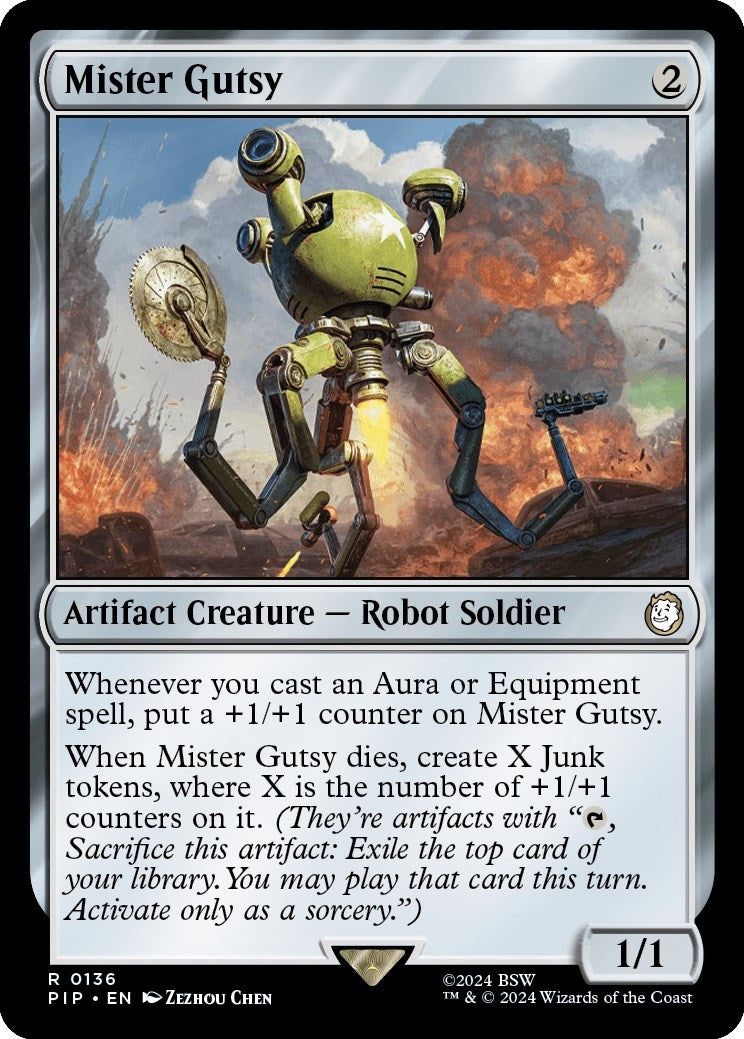 Image for Mister Gutsy (136) - Magic: The Gathering