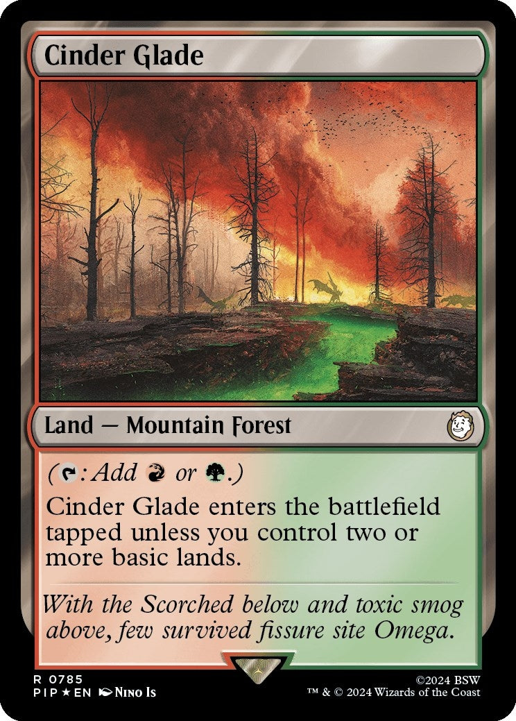Image for Cinder Glade (Surge Foil) (785) - Magic: The Gathering
