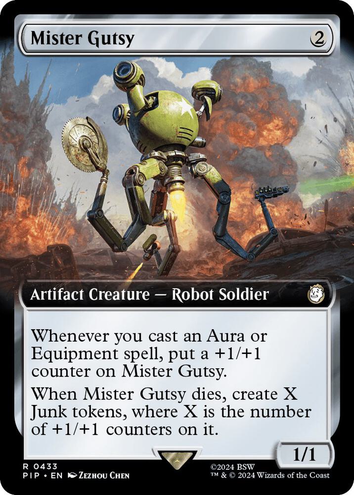 Image for Mister Gutsy (Extended Art) (433) - Magic: The Gathering