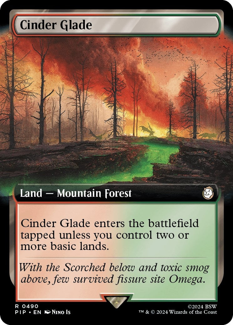 Image for Cinder Glade (Extended Art) (490) - Magic: The Gathering