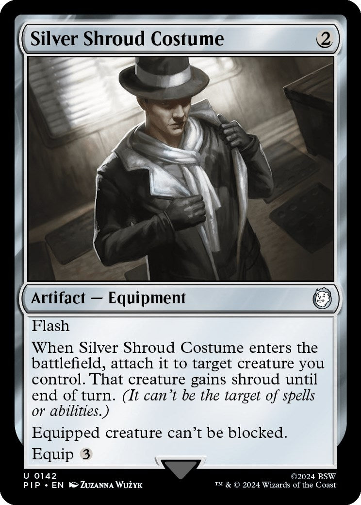 Image for Silver Shroud Costume (142) - Magic: The Gathering