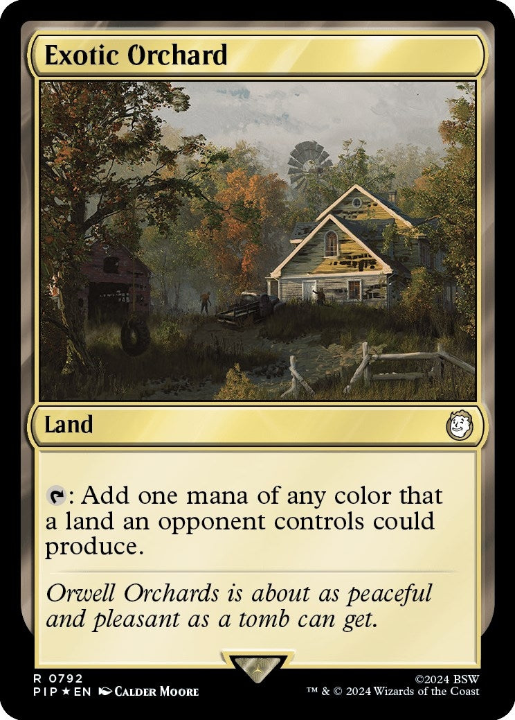 Image for Exotic Orchard (Surge Foil) (792) - Magic: The Gathering
