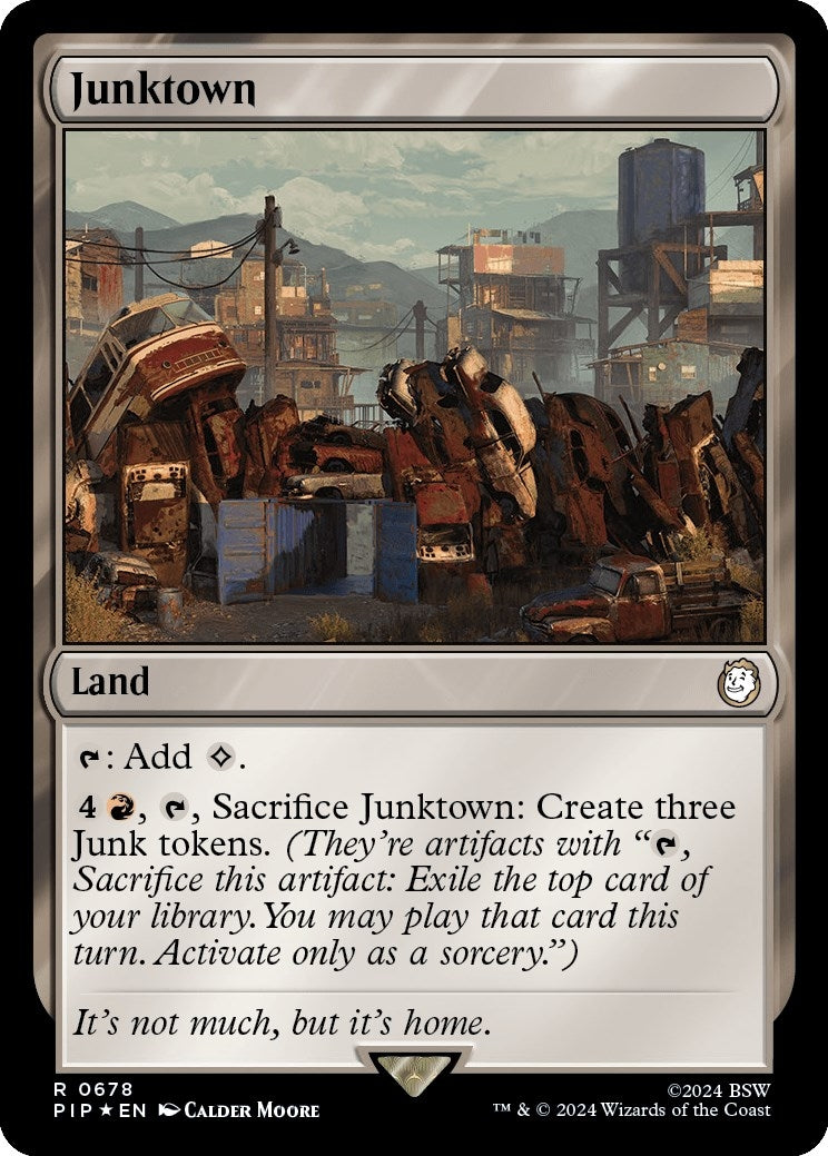 Image for Junktown (Surge Foil) (678) - Magic: The Gathering