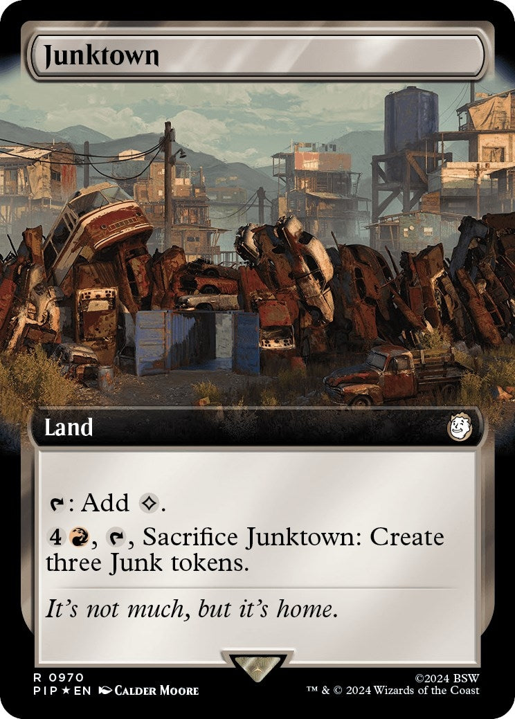 Image for Junktown (Extended Art) (Surge Foil) (970) - Magic: The Gathering