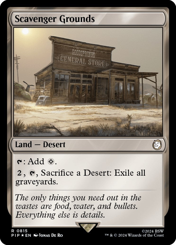 Image for Scavenger Grounds (Surge Foil) (815) - Magic: The Gathering