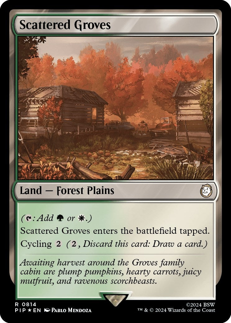 Image for Scattered Groves (Surge Foil) (814) - Magic: The Gathering