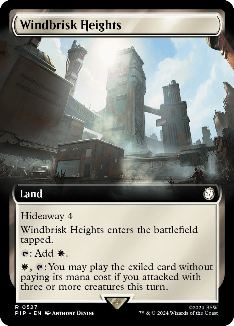 Image for Windbrisk Heights (Extended Art) (527) - Magic: The Gathering