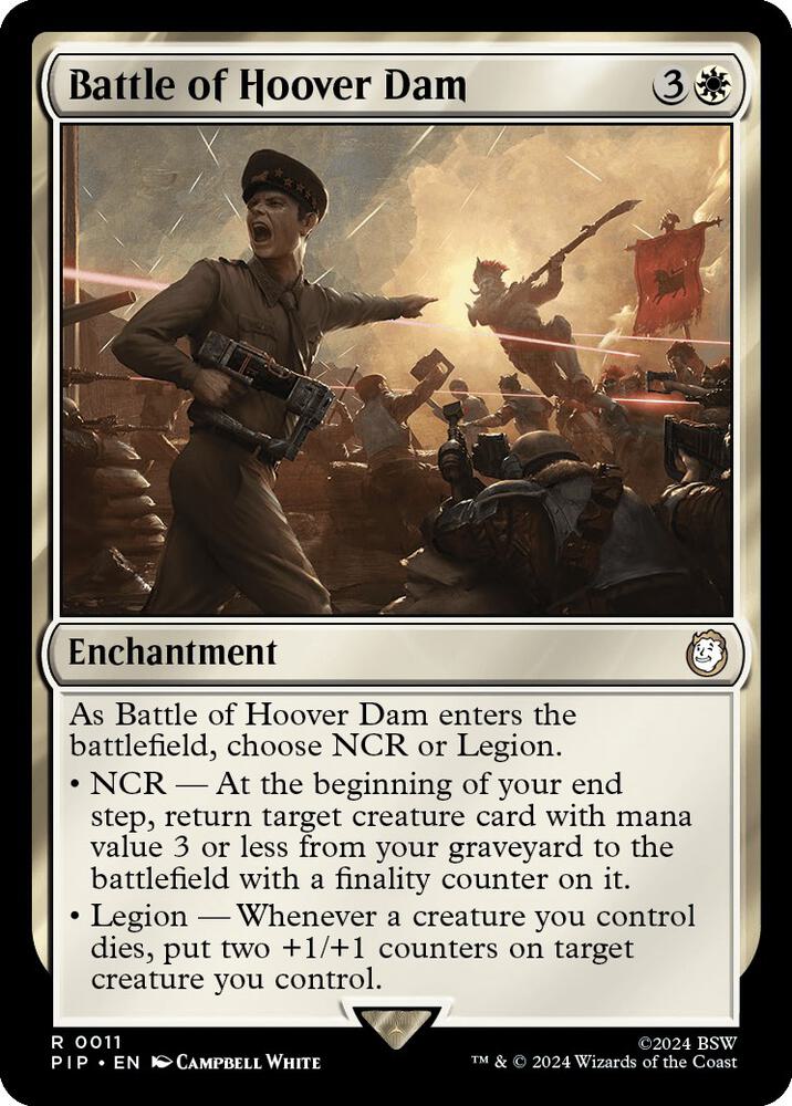 Image for Battle of Hoover Dam (11) - Magic: The Gathering