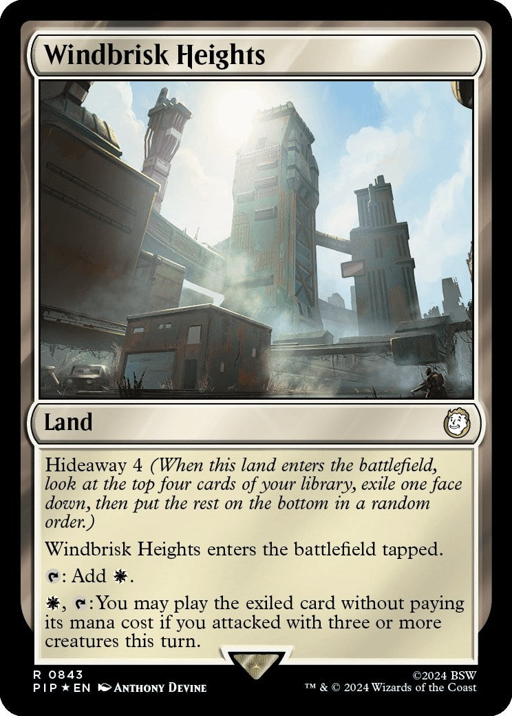 Image for Windbrisk Heights (Surge Foil) (843) - Magic: The Gathering