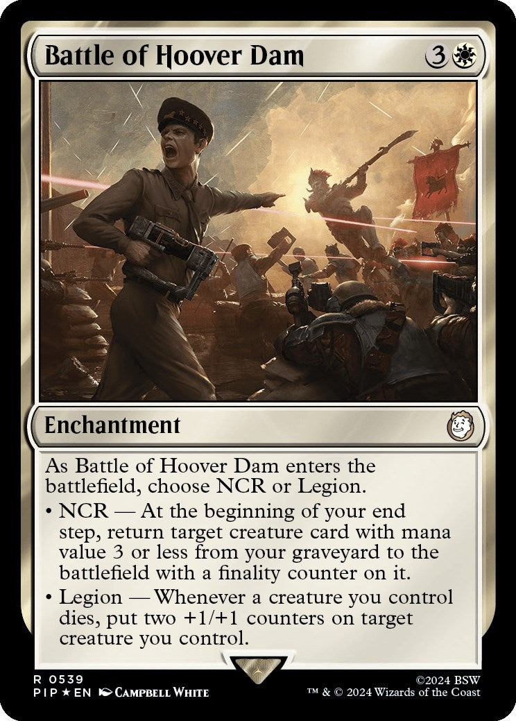 Image for Battle of Hoover Dam (Surge Foil) (539) - Magic: The Gathering