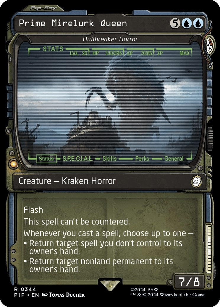 Image for Prime Mirelurk Queen - Hullbreaker Horror (Showcase) (344) - Magic: The Gathering