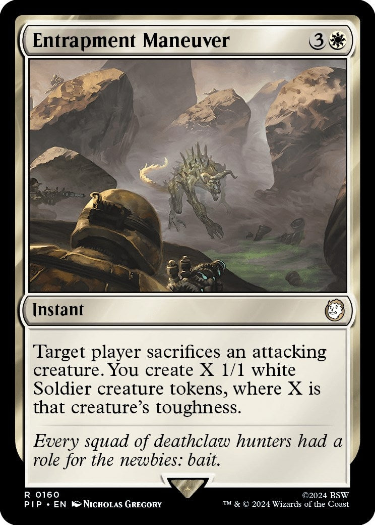 Image for Entrapment Maneuver (160) - Magic: The Gathering