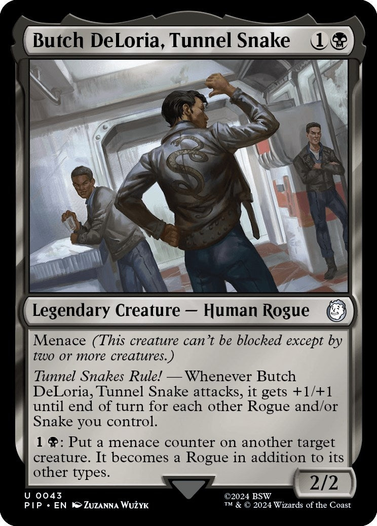 Image for Butch DeLoria, Tunnel Snake (43) - Magic: The Gathering