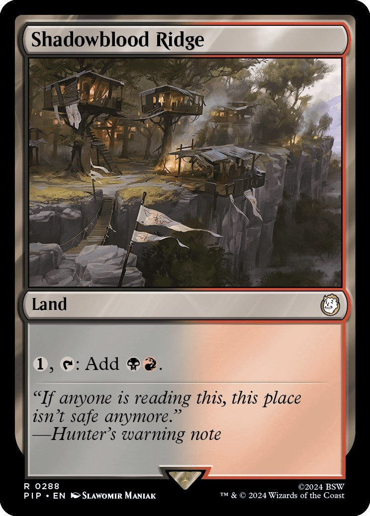 Image for Shadowblood Ridge (288) - Magic: The Gathering