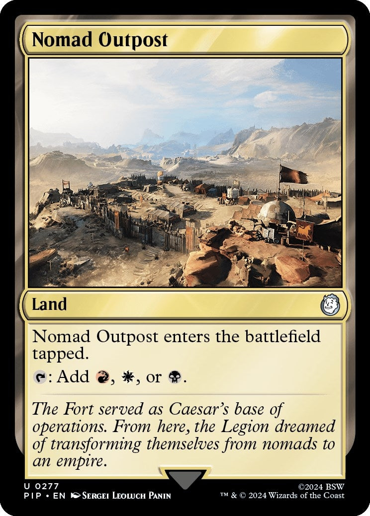 Image for Nomad Outpost (277) - Magic: The Gathering