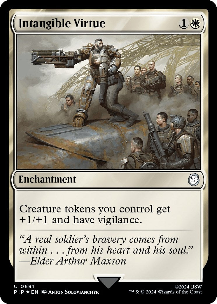 Image for Intangible Virtue (Surge Foil) (691) - Magic: The Gathering