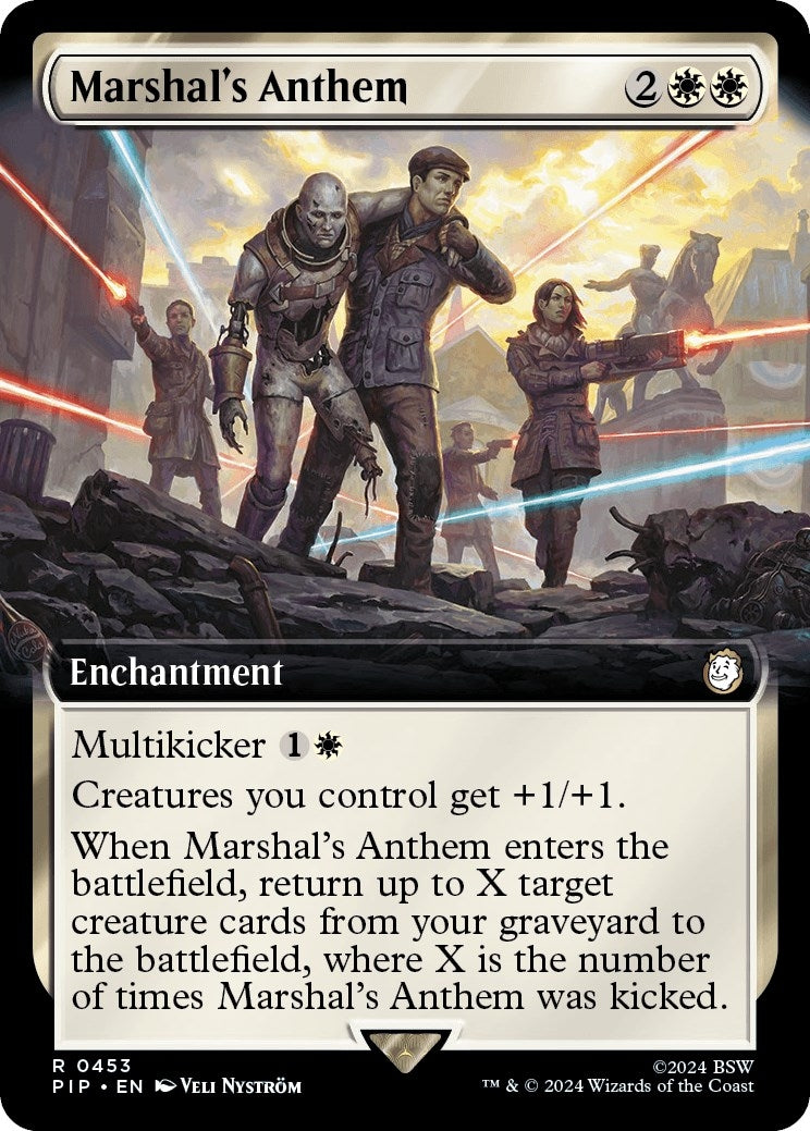 Image for Marshal's Anthem (Extended Art) (453) - Magic: The Gathering