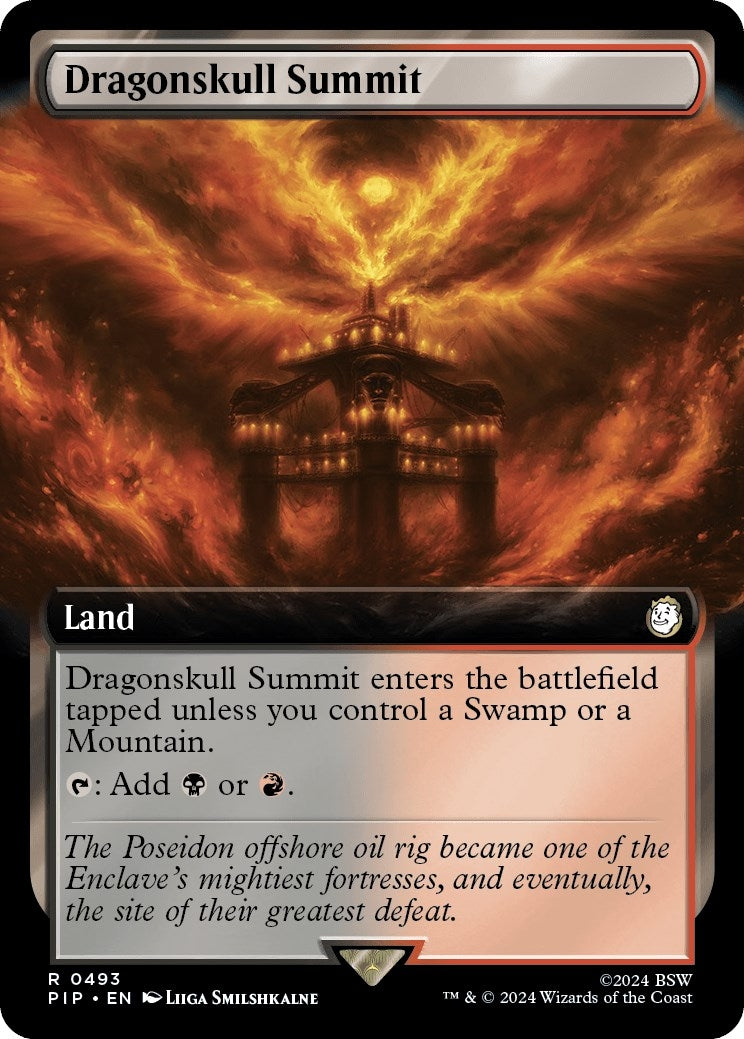 Image for Dragonskull Summit (Extended Art) (493) - Magic: The Gathering