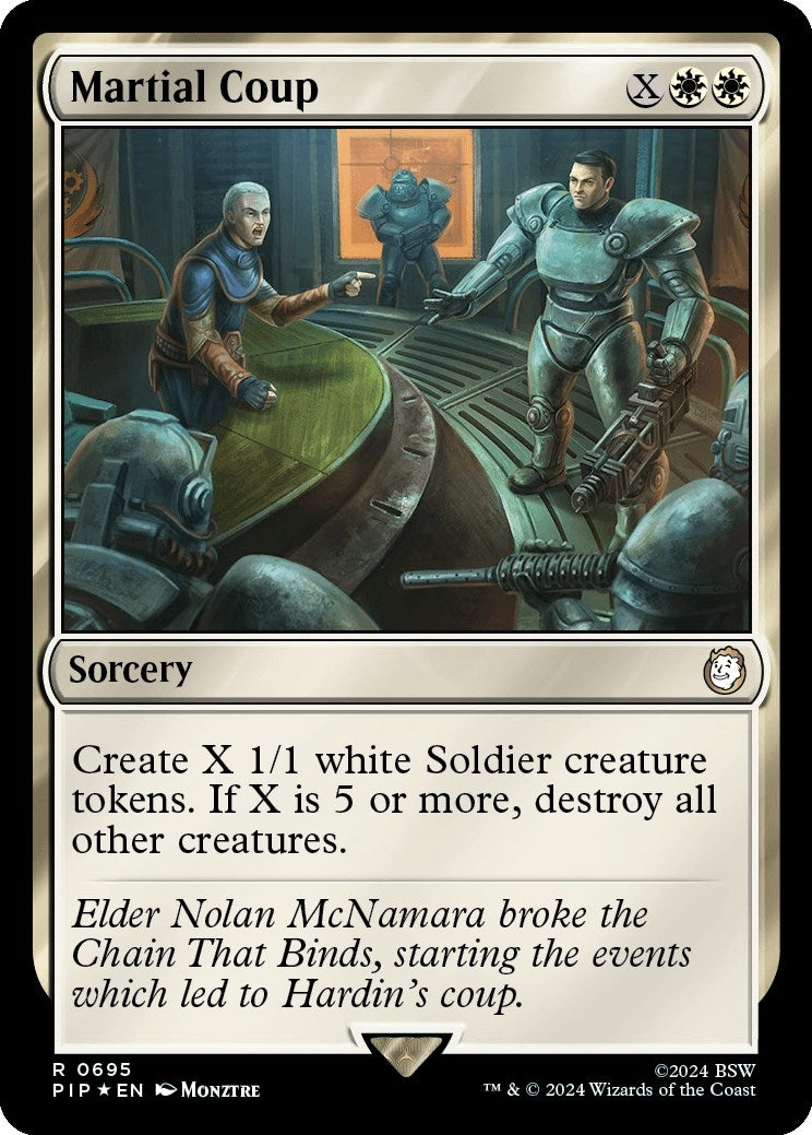 Image for Martial Coup (Surge Foil) (695) - Magic: The Gathering