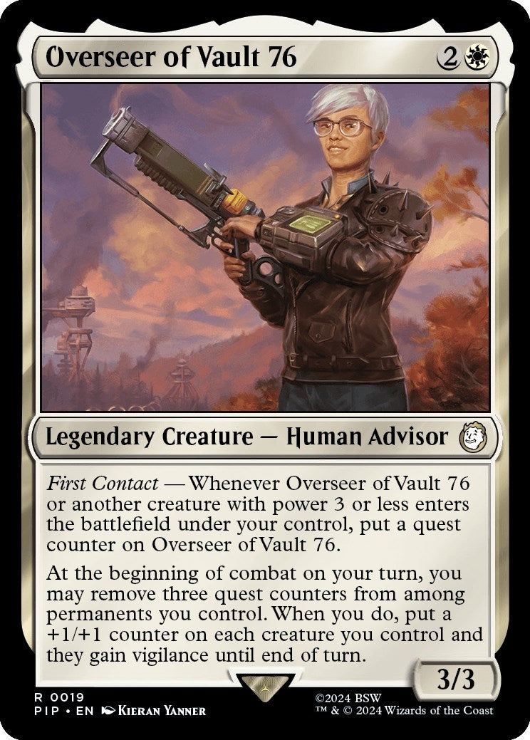 Image for Overseer of Vault 76 (19) - Magic: The Gathering
