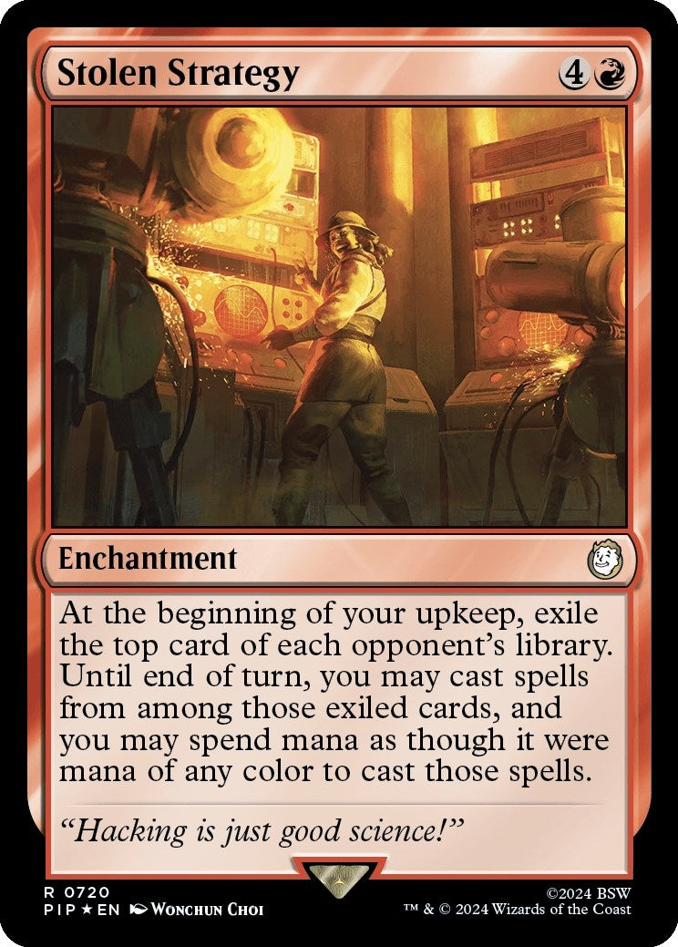 Image for Stolen Strategy (Surge Foil) (720) - Magic: The Gathering
