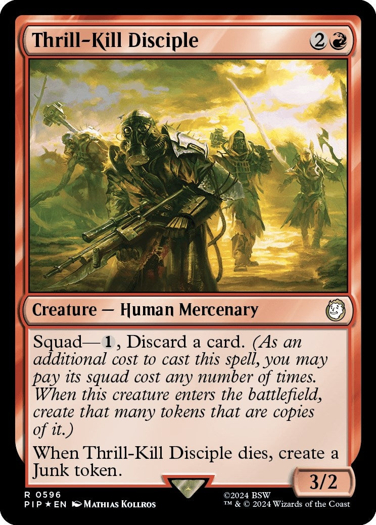 Image for Thrill-Kill Disciple (Surge Foil) (596) - Magic: The Gathering