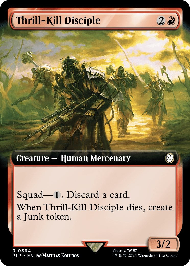 Image for Thrill-Kill Disciple (Extended Art) (394) - Magic: The Gathering