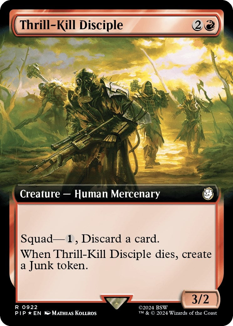 Image for Thrill-Kill Disciple (Extended Art) (Surge Foil) (922) - Magic: The Gathering