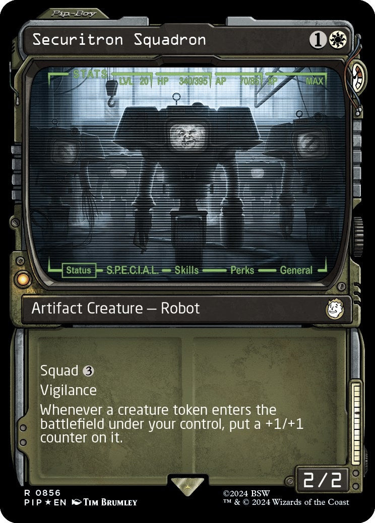 Image for Securitron Squadron (Showcase) (Surge Foil) (856) - Magic: The Gathering