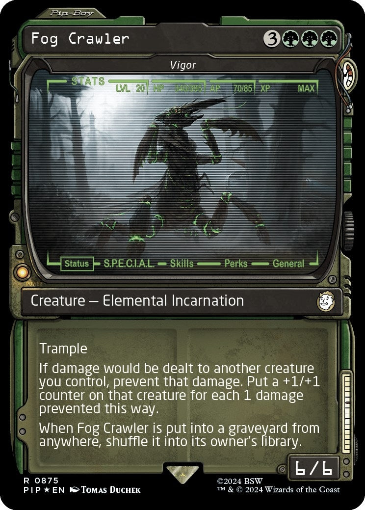Image for Fog Crawler - Vigor (Showcase) (Surge Foil) (875) - Magic: The Gathering