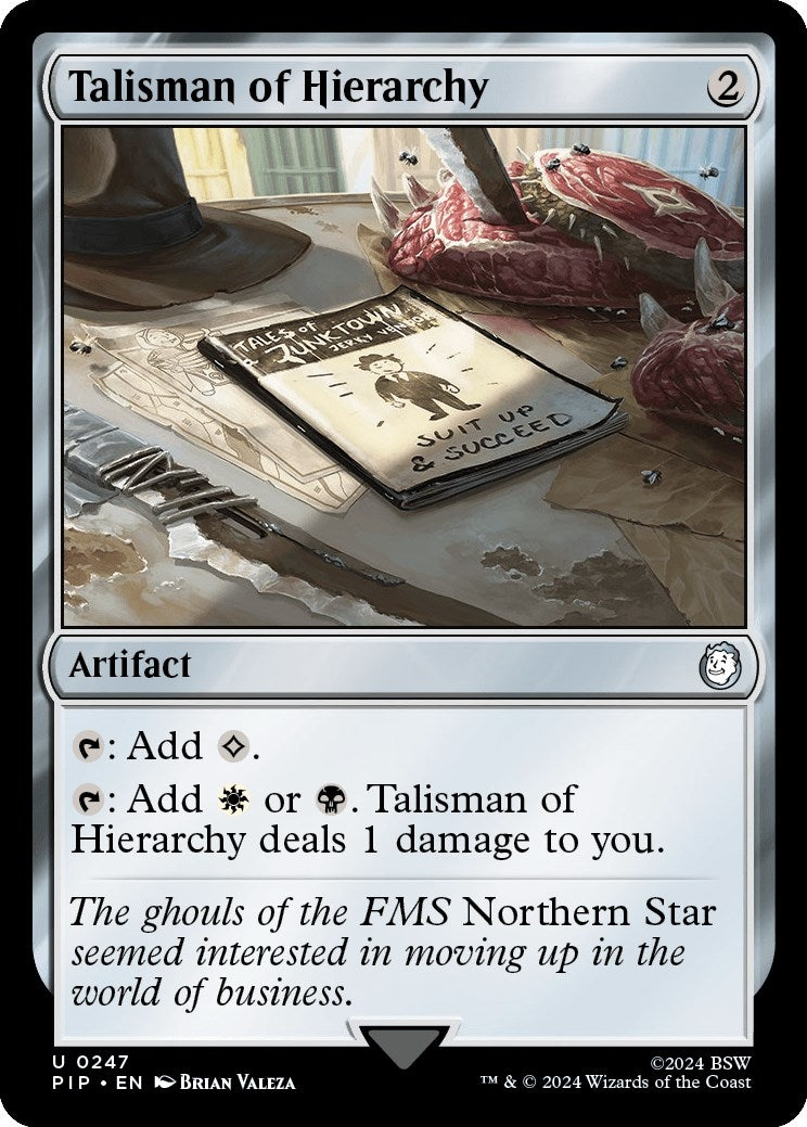 Image for Talisman of Hierarchy (247) - Magic: The Gathering