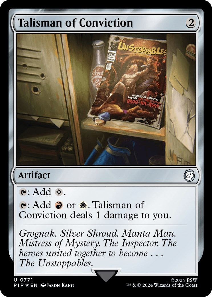 Image for Talisman of Conviction (Surge Foil) (771) - Magic: The Gathering