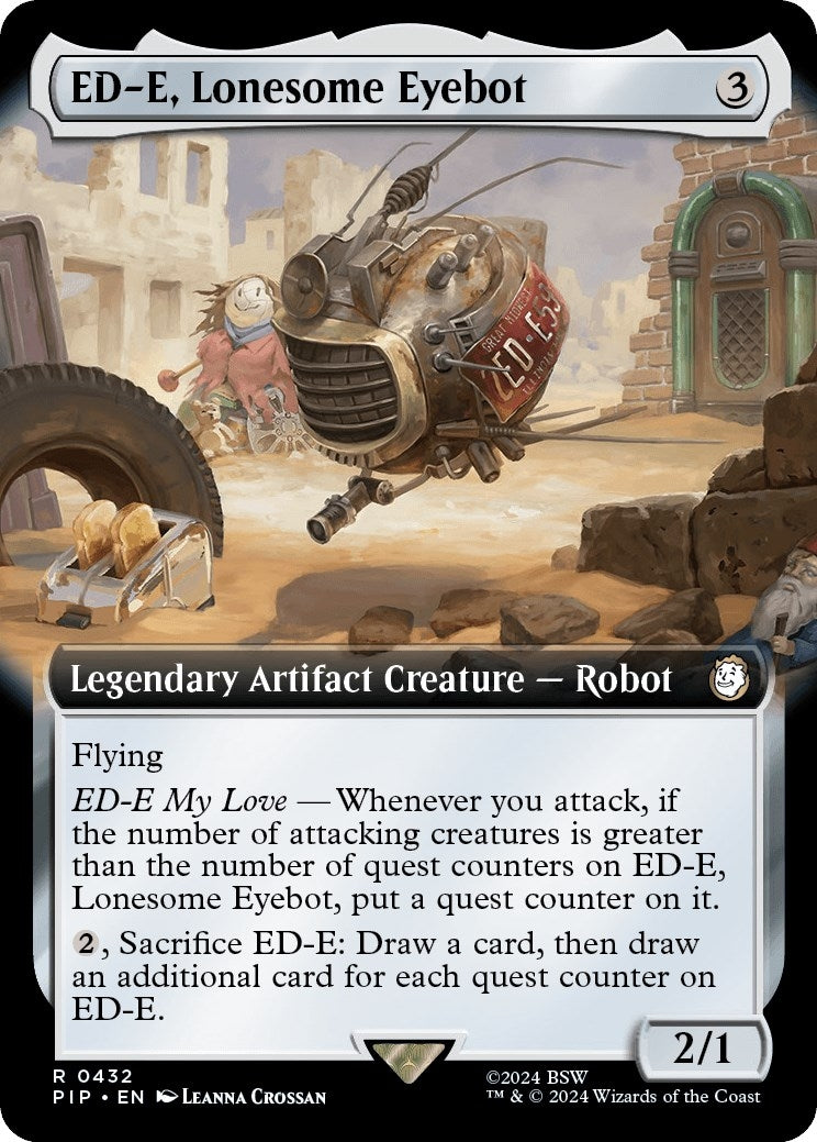 Image for ED-E, Lonesome Eyebot (Extended Art) (432) - Magic: The Gathering