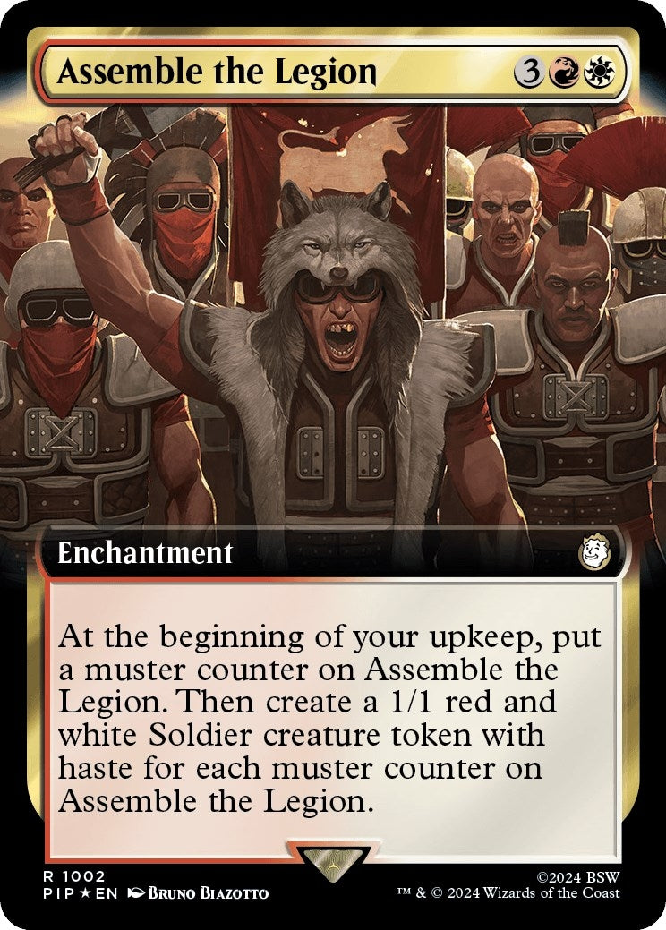 Image for Assemble the Legion (Extended Art) (Surge Foil) (1002) - Magic: The Gathering