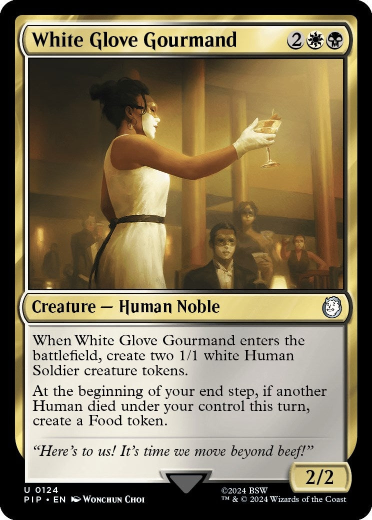 Image for White Glove Gourmand (124) - Magic: The Gathering