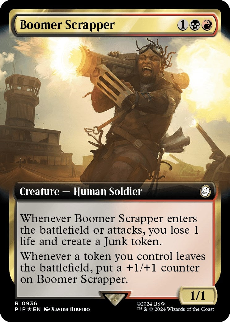 Image for Boomer Scrapper (Extended Art) (Surge Foil) (936) - Magic: The Gathering