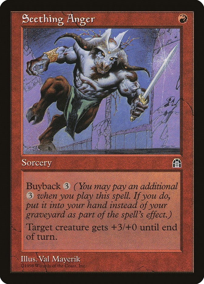 Image for Seething Anger - Magic: The Gathering