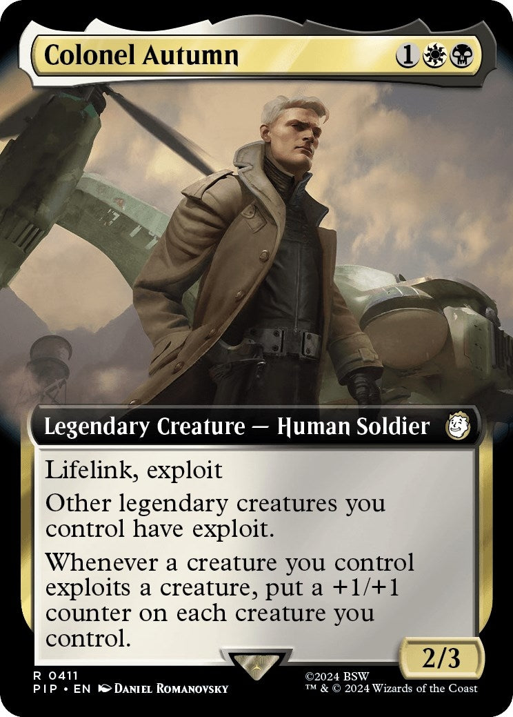 Image for Colonel Autumn (Extended Art) (411) - Magic: The Gathering